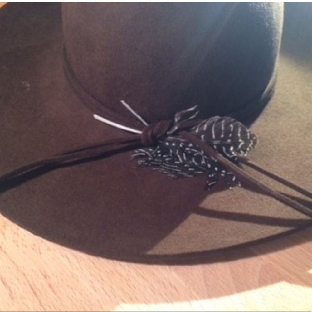 Anthropologie Woolfelt Kathy Jeanne Hat